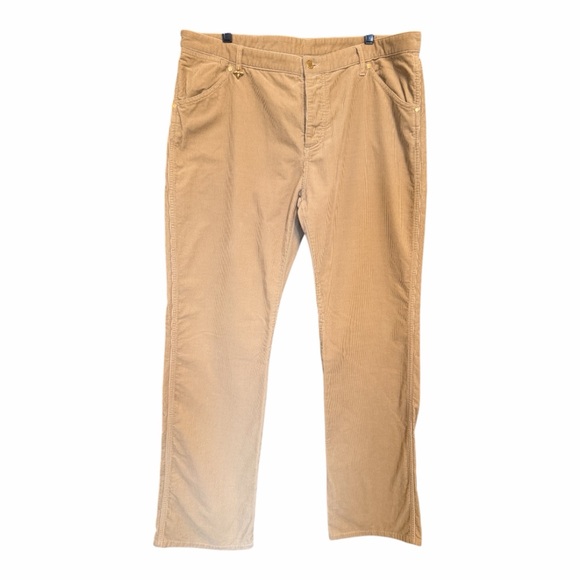 Louis Vuitton Other - LV Louis Vuitton Pants Beige Gold Tone Buttons Men Corduroy Cotton 50 US 40